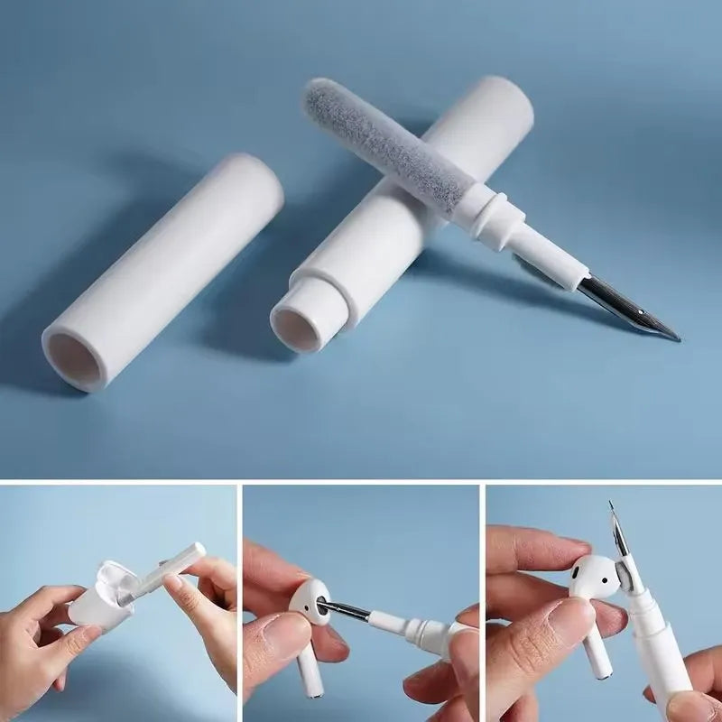 Bluetooth Earbud Cleaning Tool | Multi-Purpose Brush Accessory | Earphone Cleaner