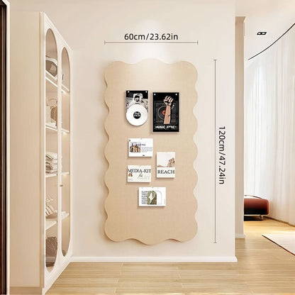 Decorative Felt Notice Board with Quality Push Pins