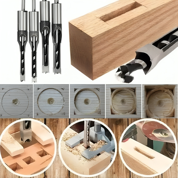 PrecisionCraft Pro - Effortlessly Create Flawless Square Holes