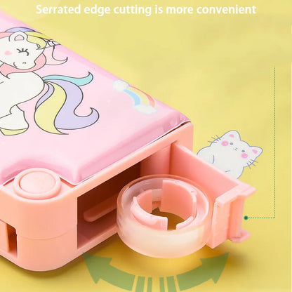 Effortless Pencil Case with Built-in Sharpeners