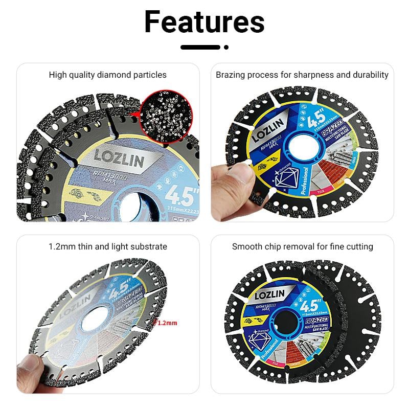 Universal Diamond Cutting Blades for Every Task