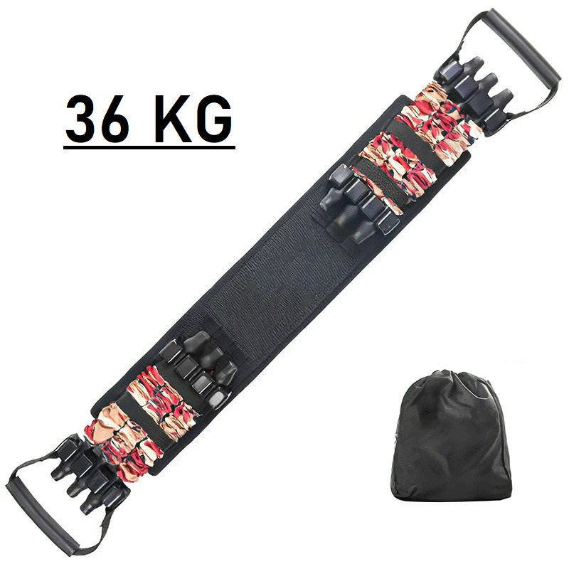 Workout Gear with Resistance Bands for Strength Training