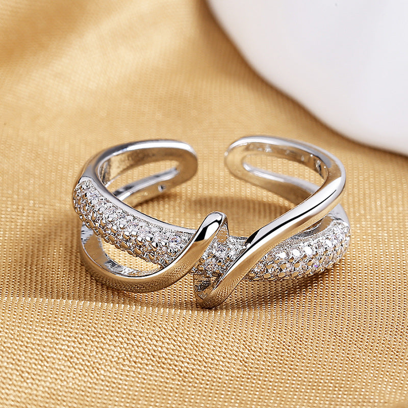 Customizable Modern Adjustable Ring