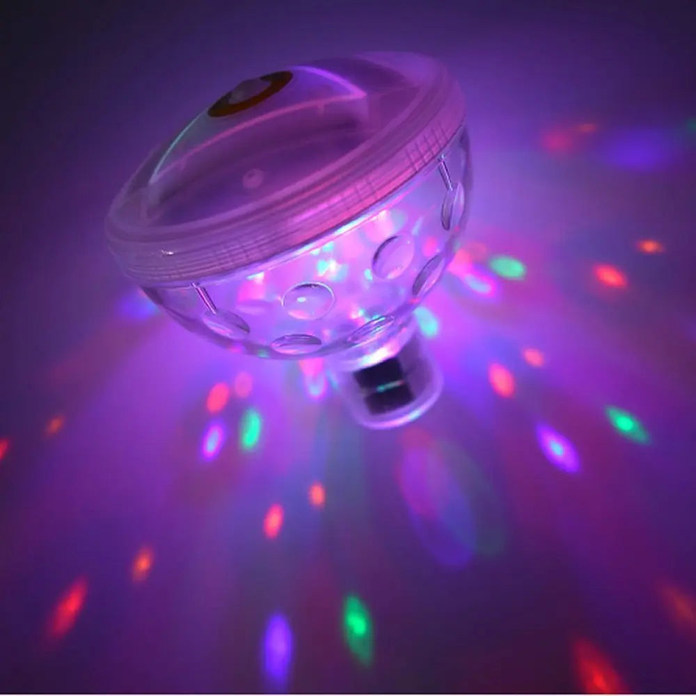 Underwater LED Pool Light with 5 Color Modes – Rechargeable for Pool, Spa & Bathtub