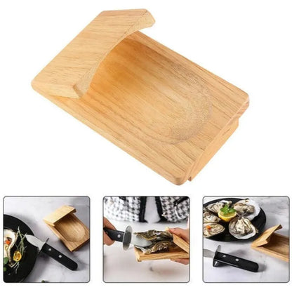 Oyster Opener Set with Non-Slip Base and Ergonomic Design - Safe & Easy