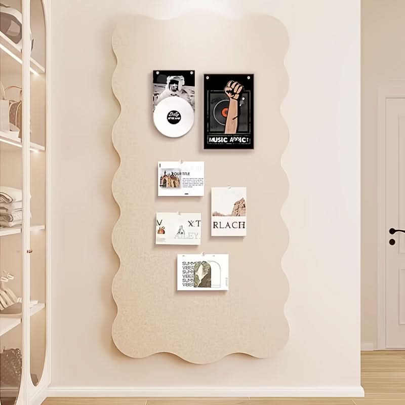 Decorative Felt Notice Board with Quality Push Pins
