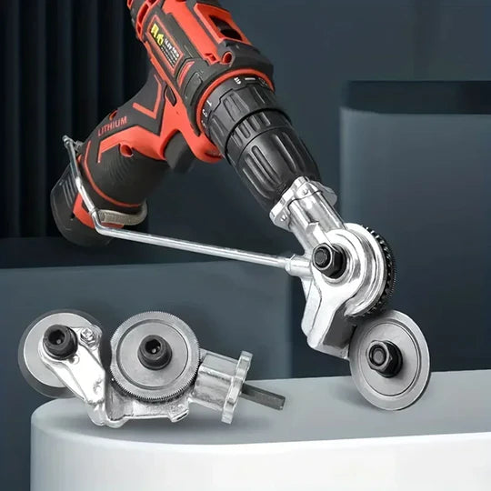 Precision Metal Cutter Attachment for Drill - EasyCut Pro