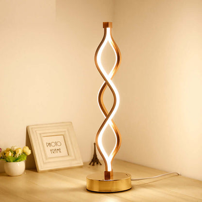 Acrylic and Aluminum LED Standing Lamp for Eye Comfort