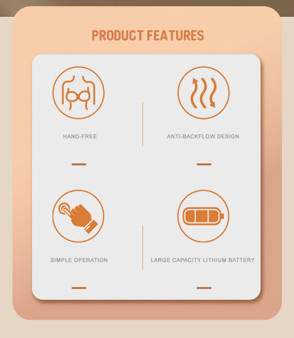 Portable Silent Breast Pump – Hands-Free Convenience
