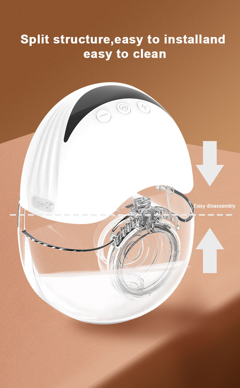 Portable Silent Breast Pump – Hands-Free Convenience