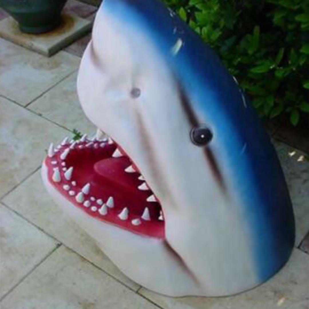 Swamp Gator Statue for Garden Decoration