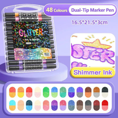 Metallic Shine for Your Art - Illuminate with LumiSketch