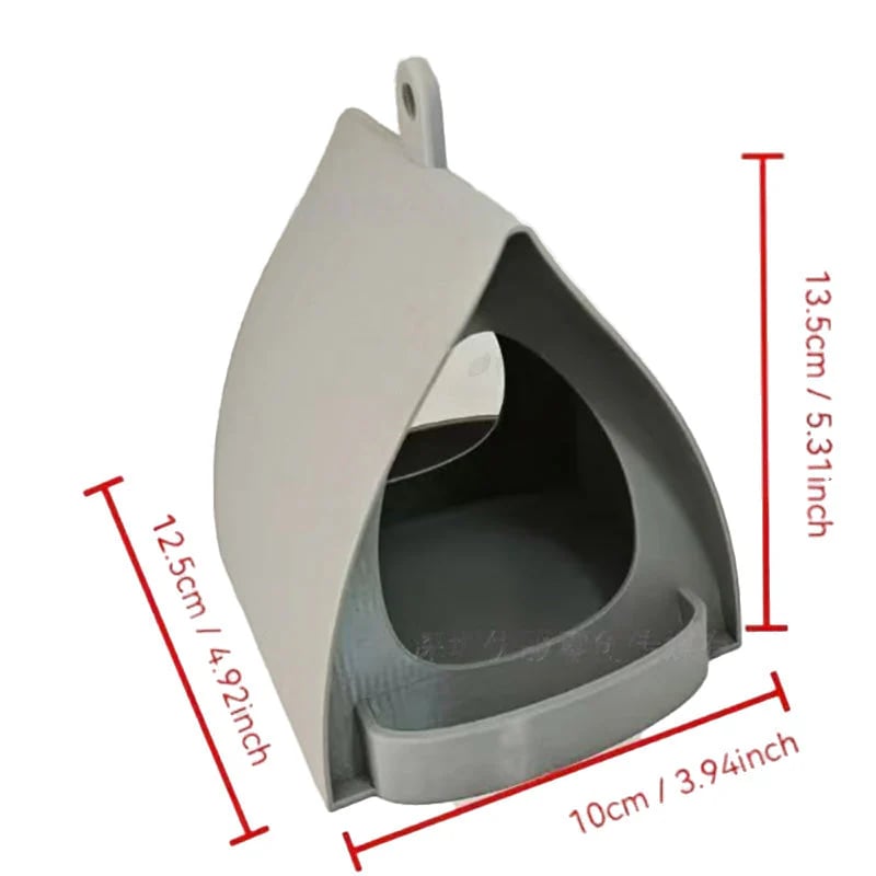 Bird Feeder with Weatherproof Roof and Durable Plastic Housing | Perfect for Outdoor Bird Watching