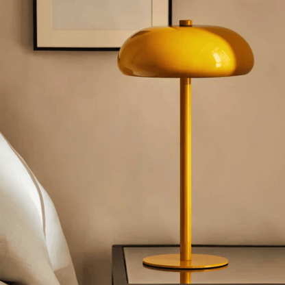 Touch-Controlled Table Lamp with Rechargeable Design