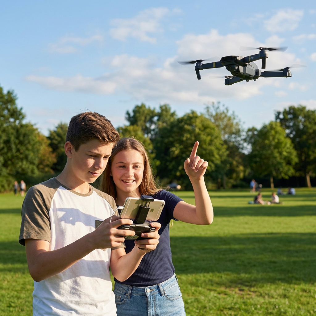 Portable 4K Aerial Photography Drone with Remote Control