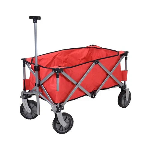 Folding Trolley Cart – Durable, Roomy, and Easy to Collapse