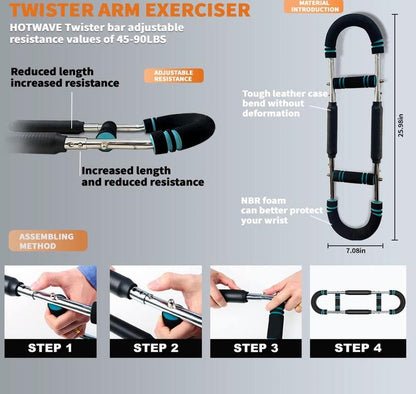 Arm Trainer for Strengthening, Building, and Firming Muscles