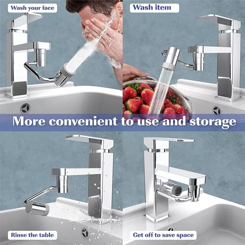 360° Adjustable Faucet for Optimal Water Control
