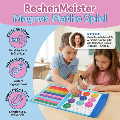 Magnetic Math Game for Kids - Counting and Calculation Board