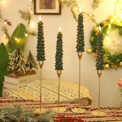 Flameless LED Candles with Remote – LumaGlow 3D Flickering Effect