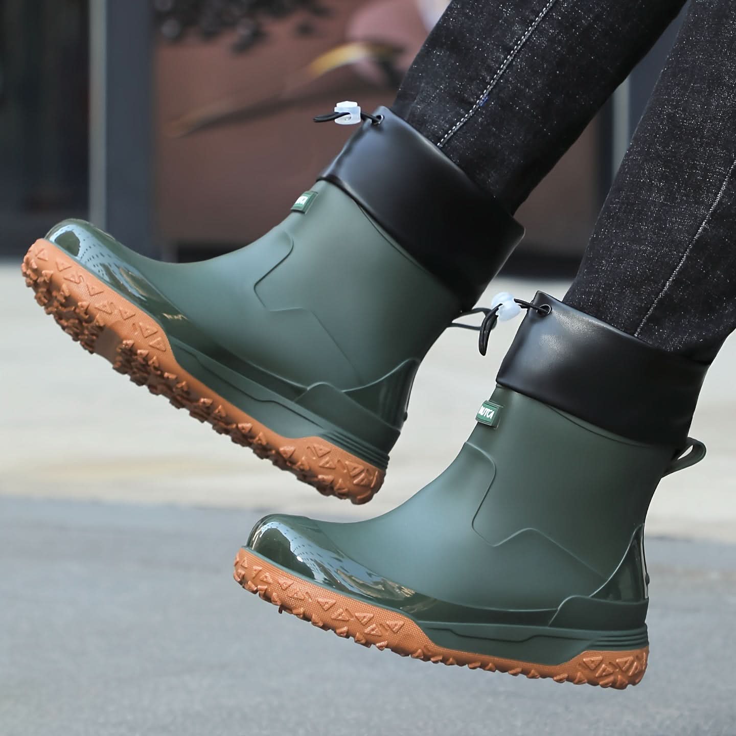 Lightweight Short Rain Boots – Waterproof Design
