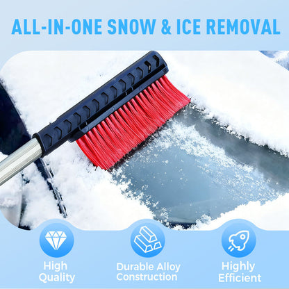 Clear Snow and Ice Removal Tool – No Scratches or Cold Hands