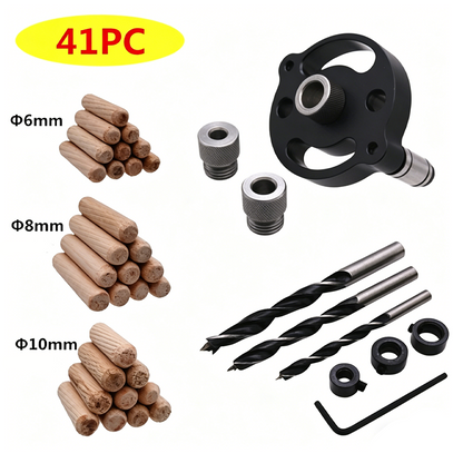 Ultimate Self-Centering Drill Guide for Woodworking Projects