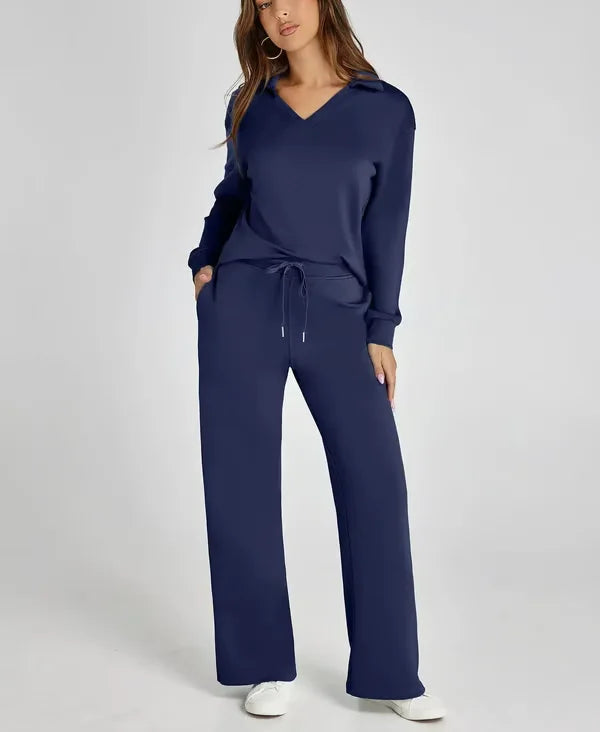 Cozy Hoodie Set in Violet | Stylish and Comfortable Lounge Wear