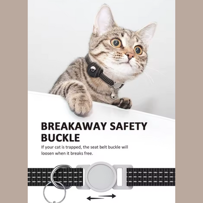 Pet Safety Kit – Smart Tracker for Dogs and Cats with Reflective Collar