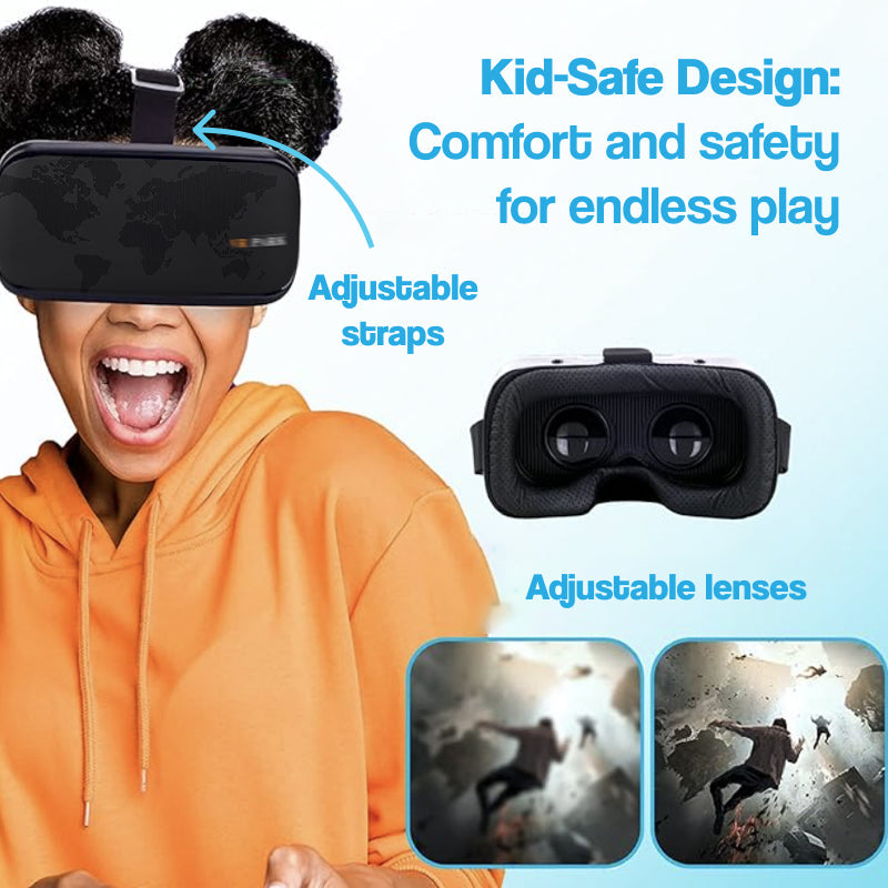Engaging VR Headset for Young Explorers