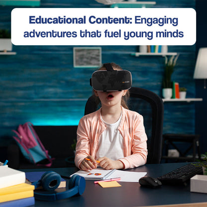 Engaging VR Headset for Young Explorers