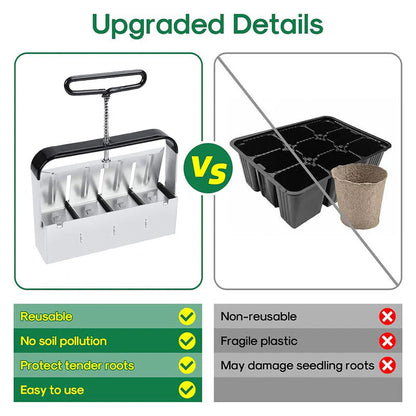 Grow Healthy Seedlings Without Plastic Waste – Eco-Friendly Solution