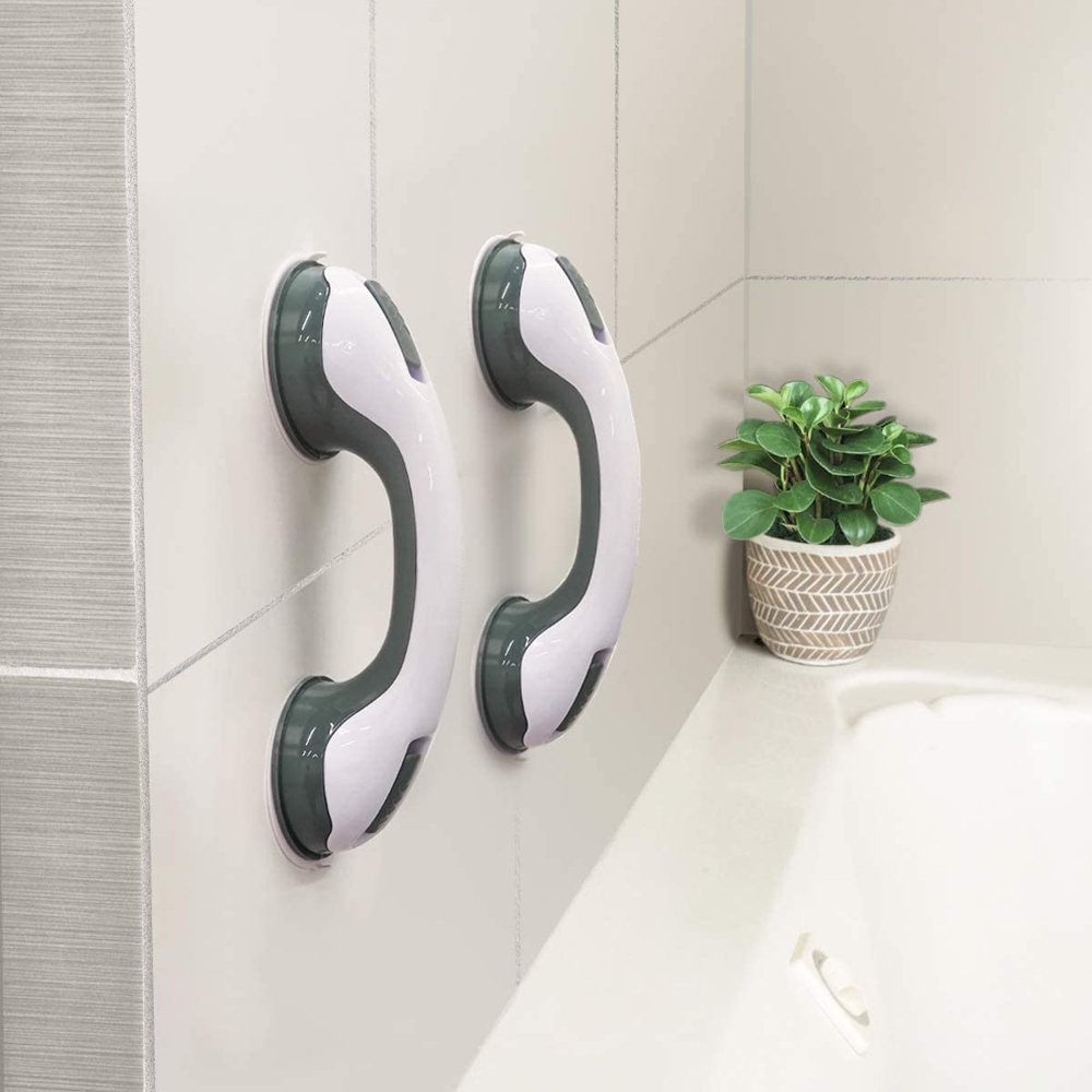 Non-Slip Safety Handle with Suction Cups | Stable Support for Bath, Shower & Smooth Surfaces [Buy 1 Get 1 Free]