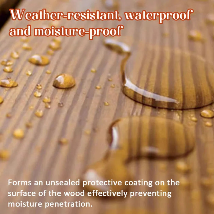 Wood Protection Agent with Beeswax