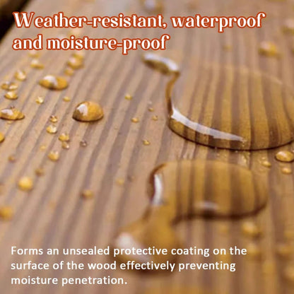 Wood Protection Agent with Beeswax
