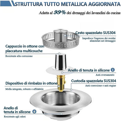 Instantly Clear Sink Clogs and Enhance Cleaning with Natural Drain