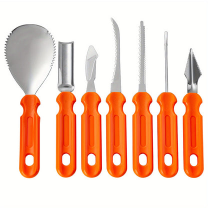 Ultimate Pumpkin Carving Kit with Stainless Steel Tools & Organizer