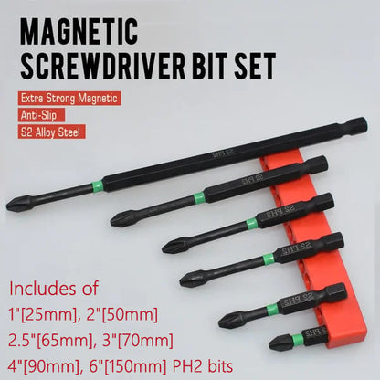 Ultimate Magnetic Screwdriver Bit Set for Precision Drilling