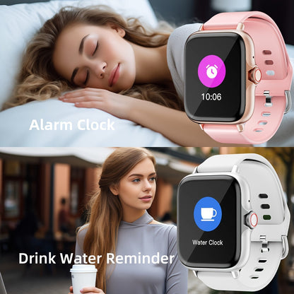 Stylish Smartwatch with Activity Tracker and Notifications - SmartFit Touch