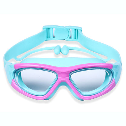 Kids' Swim Goggles with Oversized Frame – Comfortable & Anti-Fog for Fun