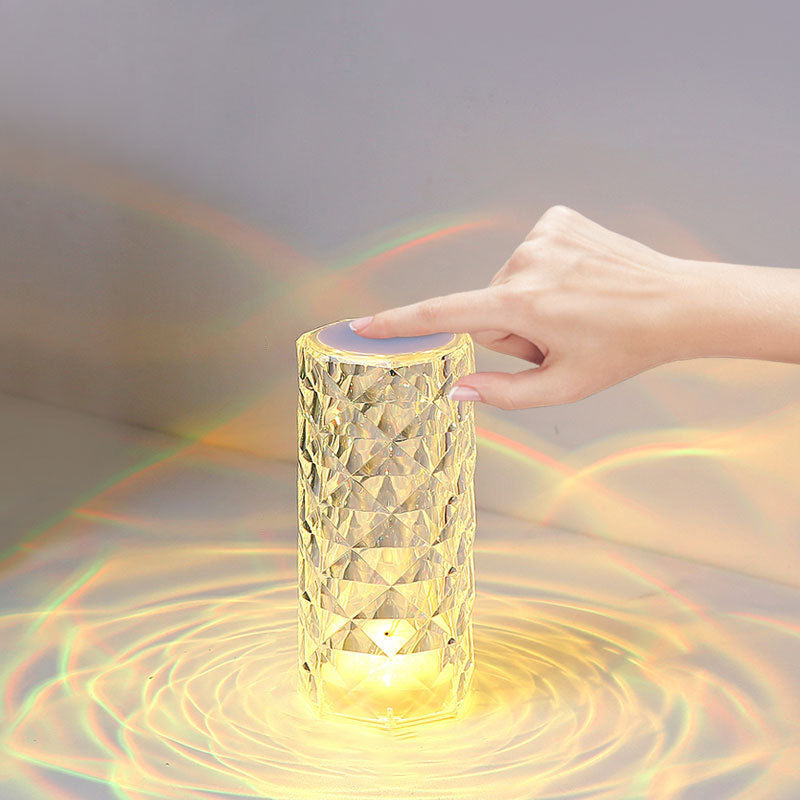 Decorative Table Lamp for Bedroom - Rose Design Nightlight Gift