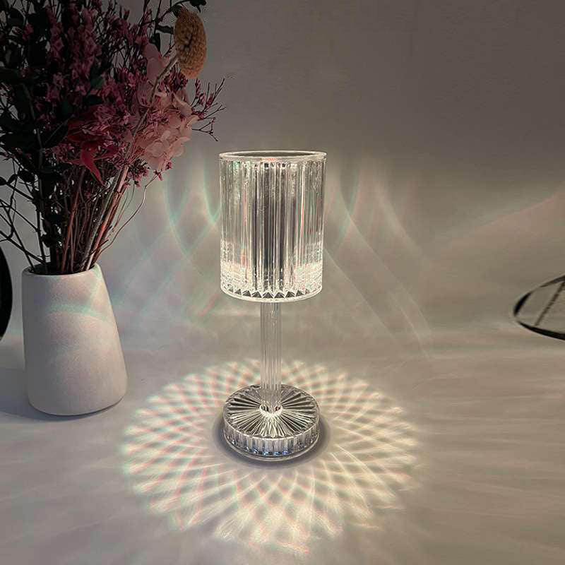 Decorative Table Lamp for Bedroom - Rose Design Nightlight Gift