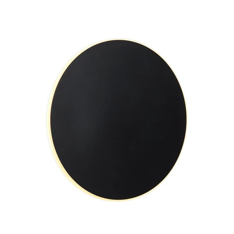 Round Wall Lamp with Induction – High-Grade Solar Eclipse for Bedroom and Corridor
