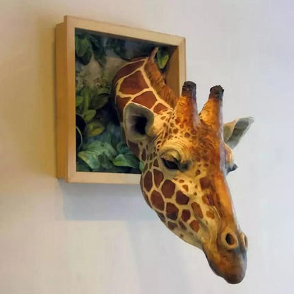 Whimsical Giraffe Photo Frame for Enchanting Home Décor