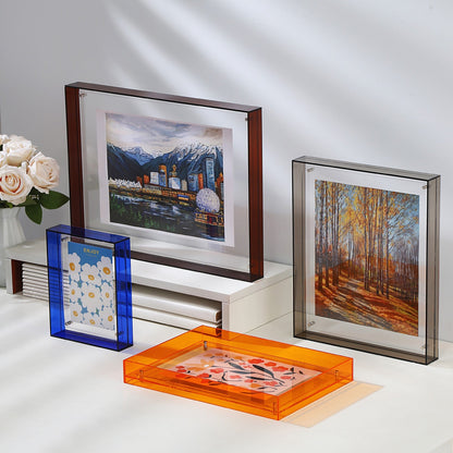 Elegant Acrylic Display Stand for Photos and Décor