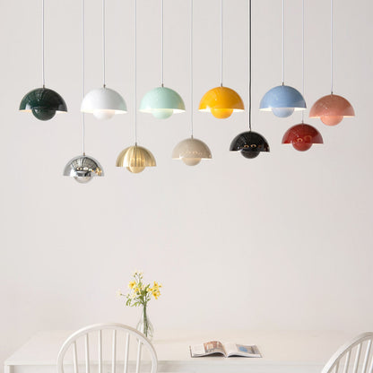 Modern Flower Bud Chandelier – Simple Hanging Lamp for Bedroom and Study