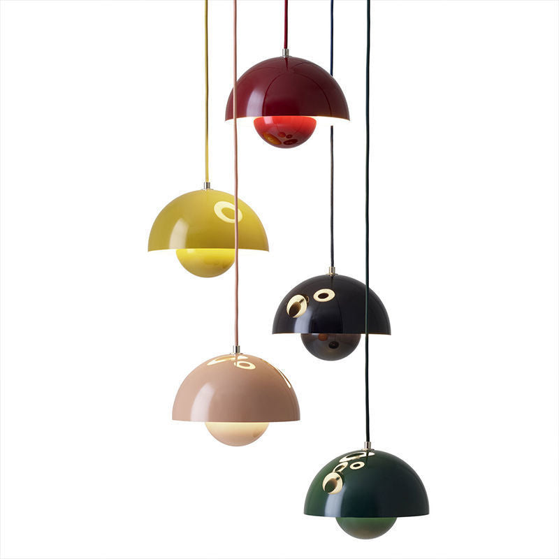 Modern Flower Bud Chandelier – Simple Hanging Lamp for Bedroom and Study