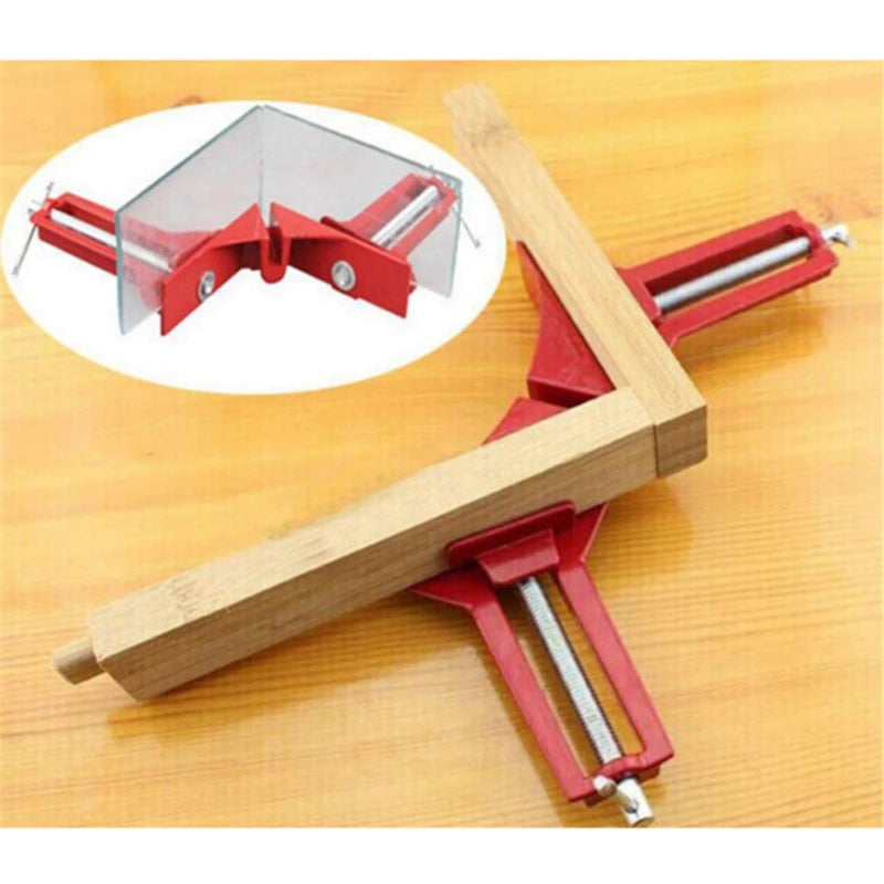 90° Rectangular Corner Clamp | Aluminum | Miter Holder & Picture Frame | Woodworking Tool