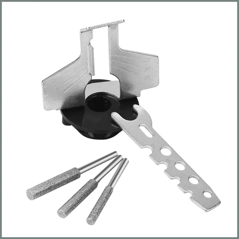 Precision Chainsaw Sharpening Kit for Rotational Tools
