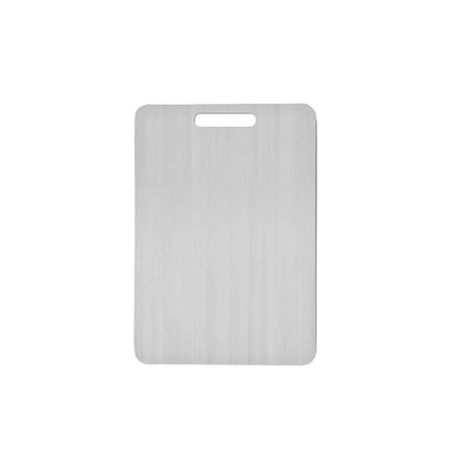 Food Grade Double-Sided Cutting Board in Titanium Stainless Steel